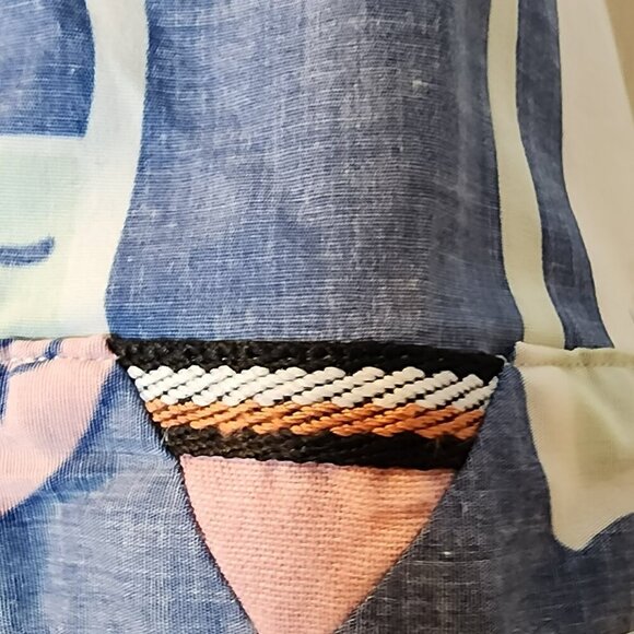 7Diamonds "Picasso Baby" SMK-6555 Men's Tropical Print Button-Up Shirt L Travel - Picture 8 of 10